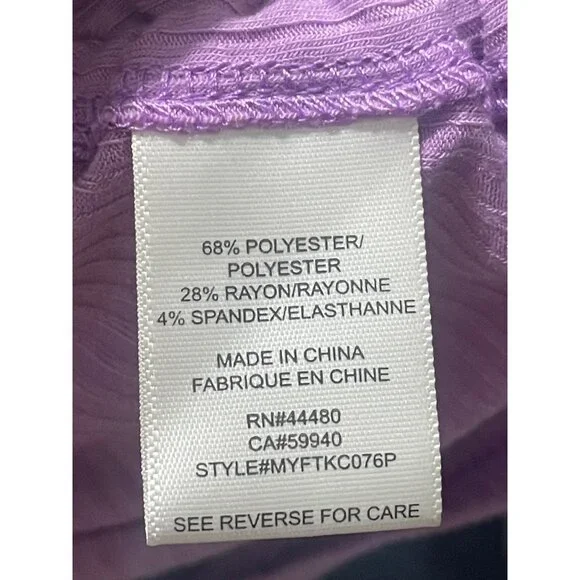 Love, Fire Trendy Plus Size Side Rushed Drawstring Tank, Size 3X, New - Picture 7 of 9